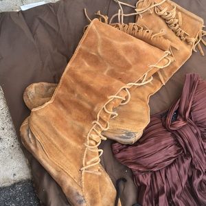 Tan Mocassins.. I have moved on to combat boots